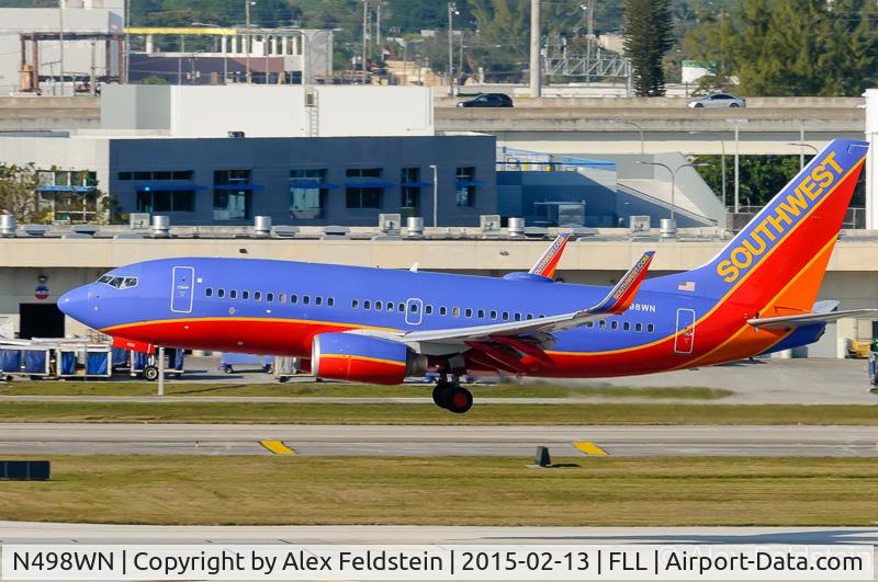 N498WN, 2005 Boeing 737-7H4 C/N 32480, Ft. Lauderdale