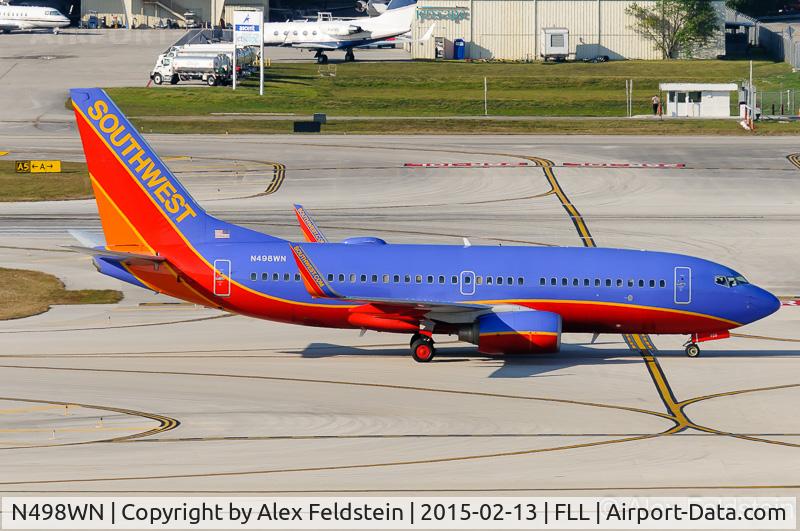 N498WN, 2005 Boeing 737-7H4 C/N 32480, Ft. Lauderdale