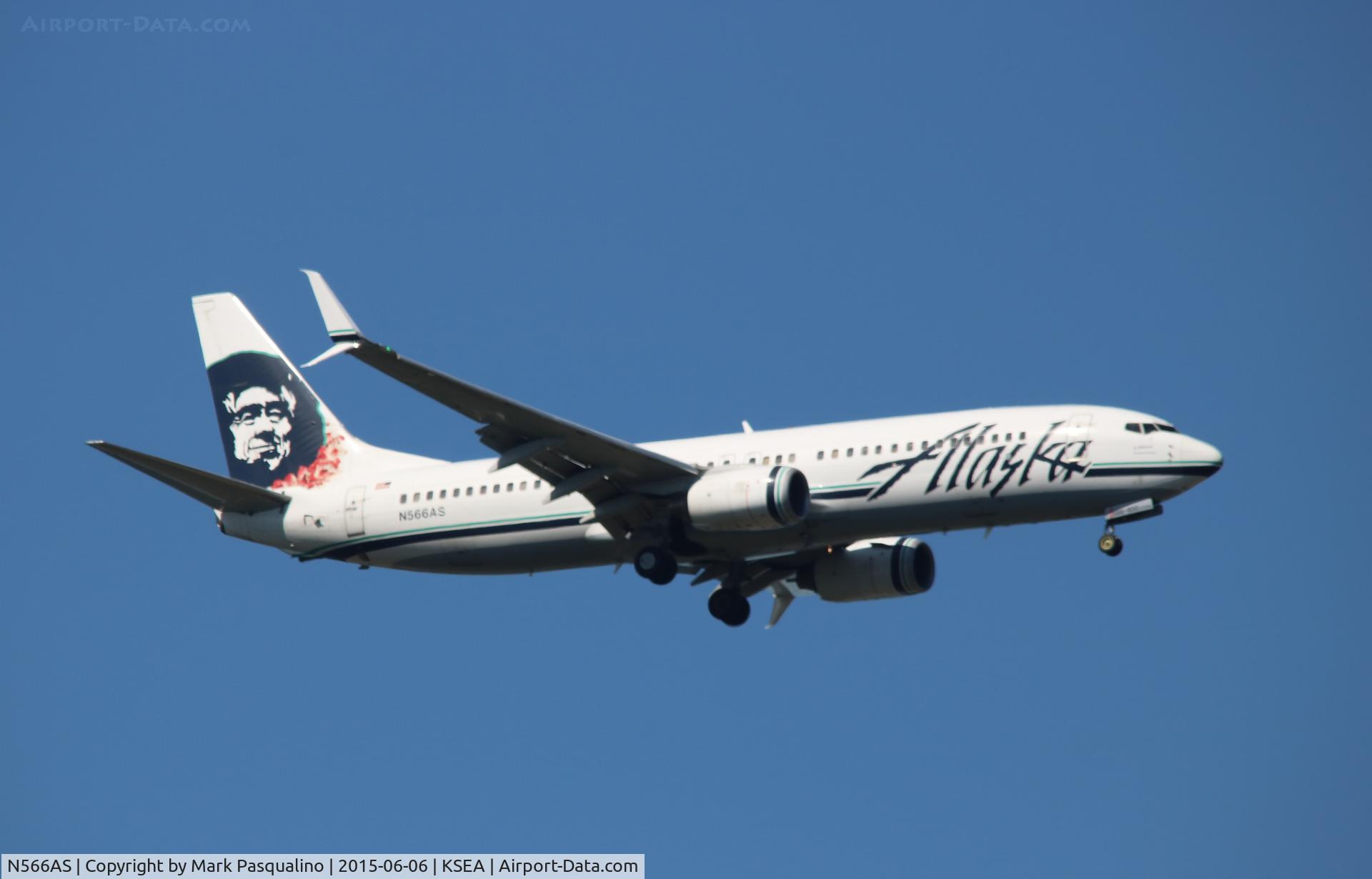 N566AS, 2007 Boeing 737-890 C/N 35182, Boeing 737-800