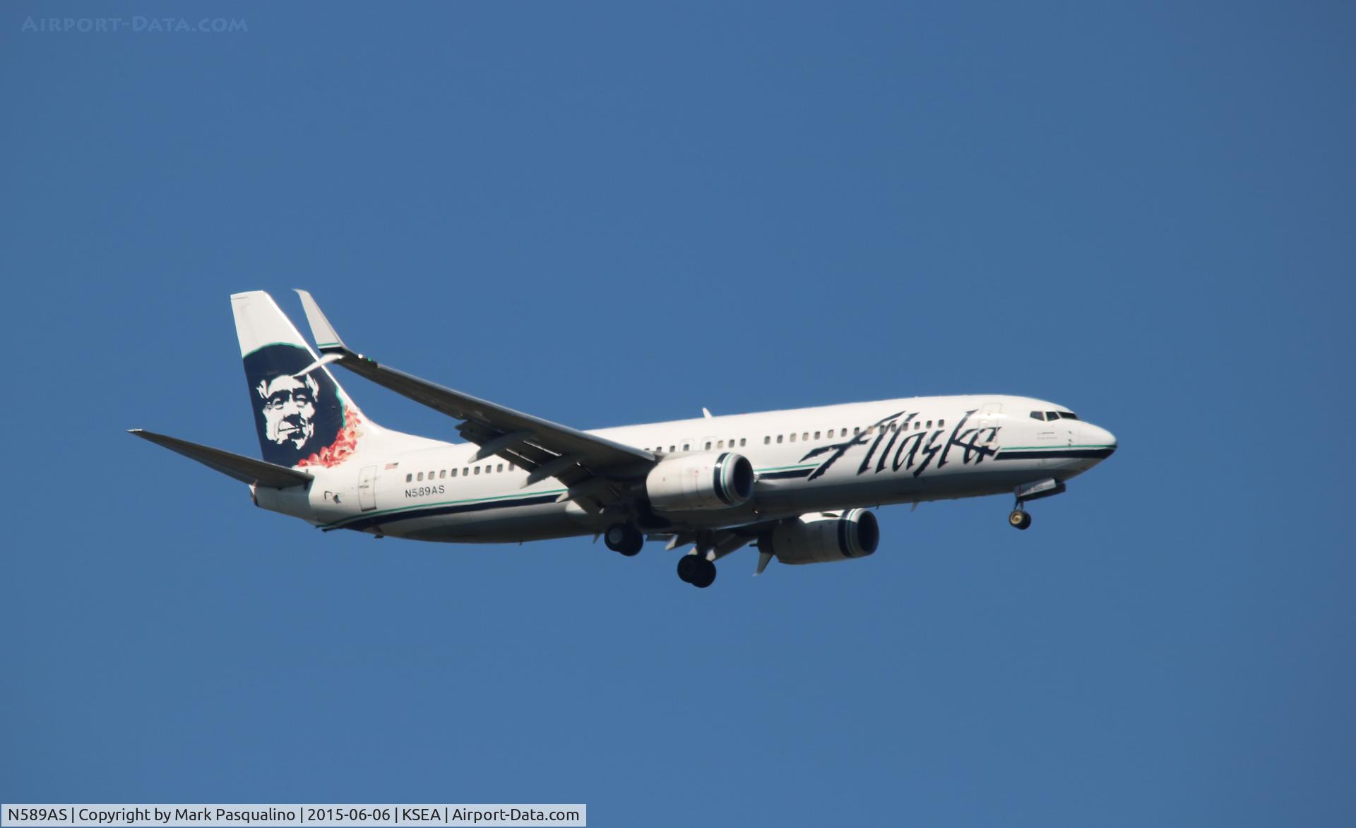 N589AS, 2007 Boeing 737-890 C/N 35686, Boeing 737-800