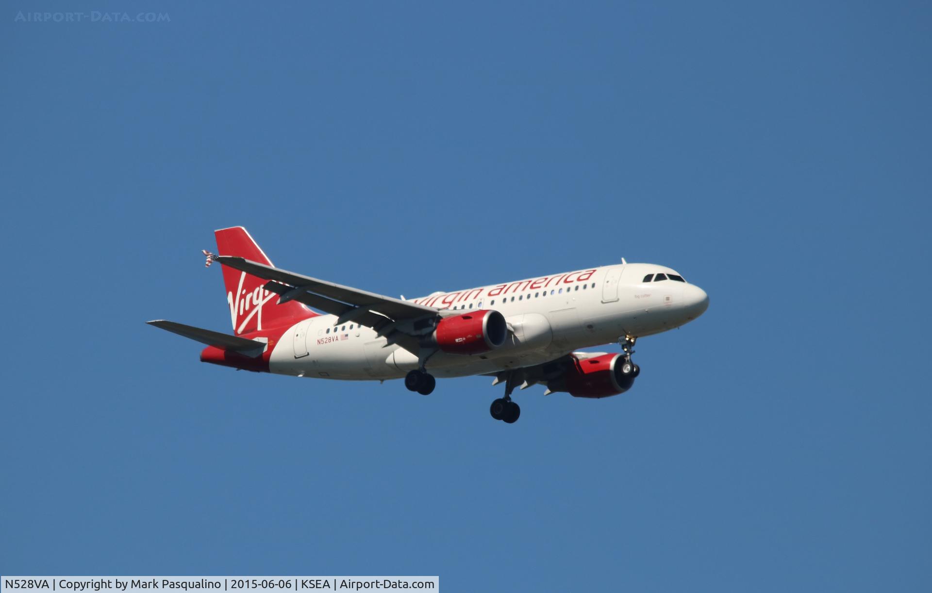 N528VA, 2008 Airbus A319-112 C/N 3445, Airbus A319