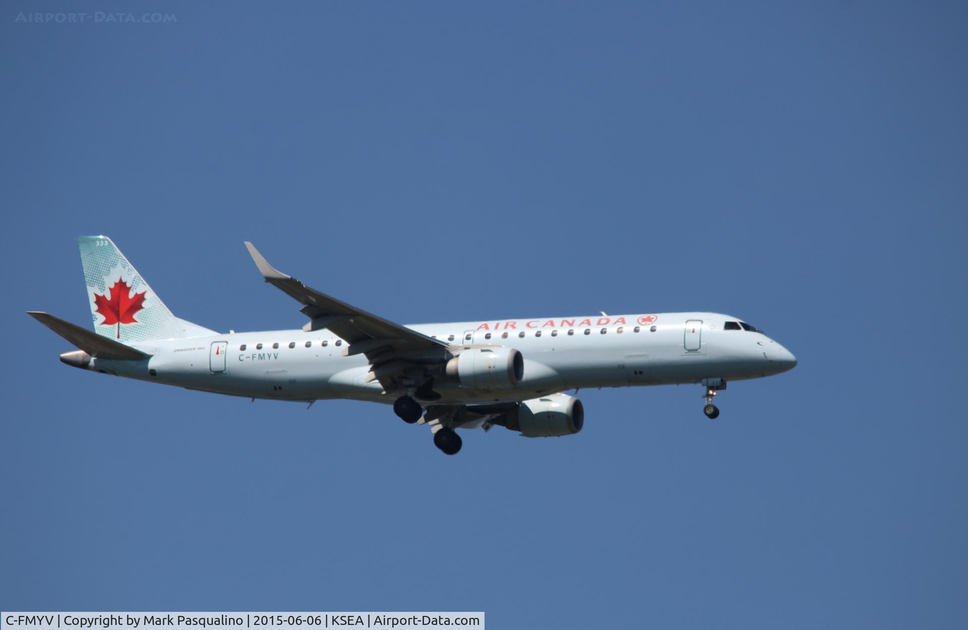 C-FMYV, 2007 Embraer 190AR (ERJ-190-100IGW) C/N 19000108, ERJ 190-100 IGW