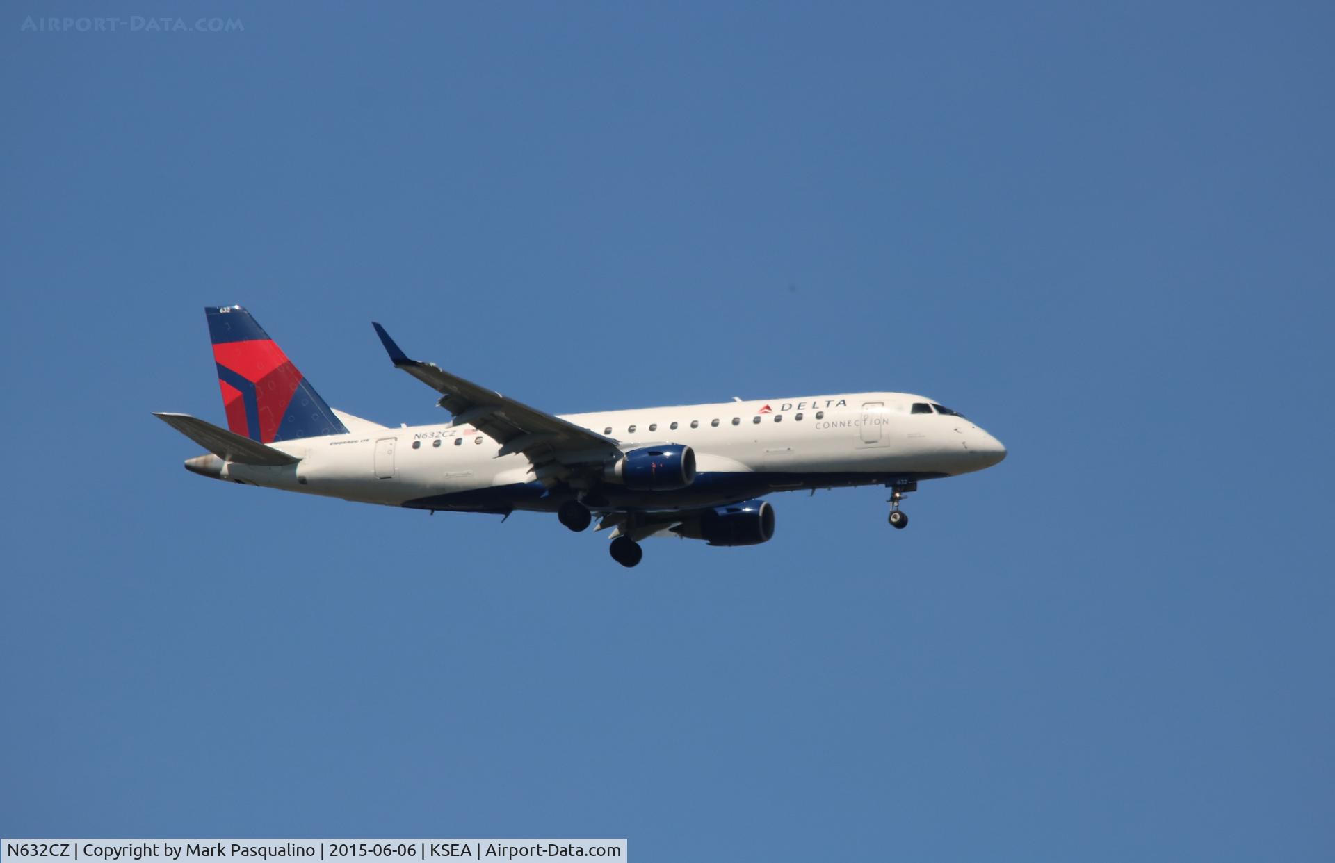 N632CZ, 2008 Embraer 175LR (ERJ-170-200LR) C/N 17000244, ERJ 170-200 LR