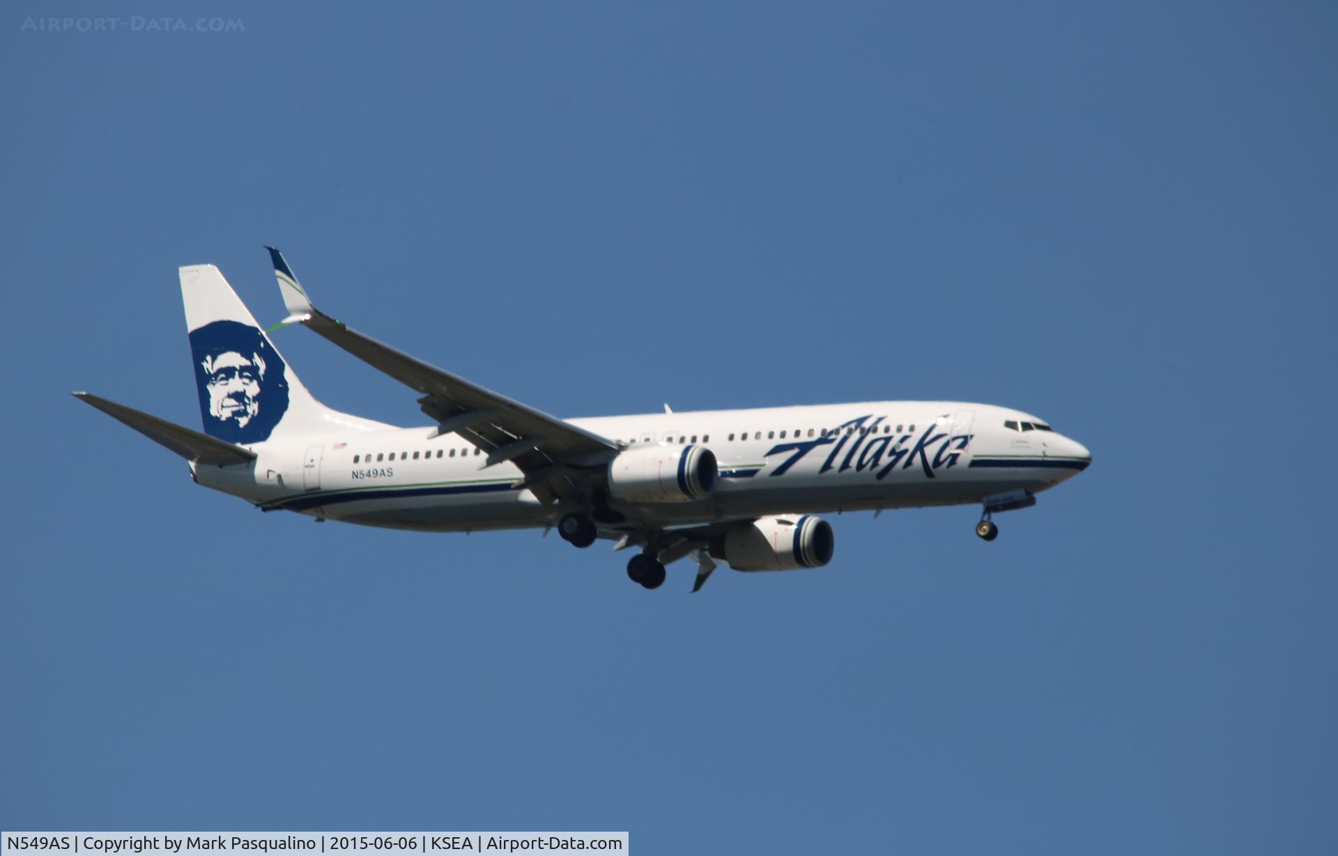 N549AS, 2005 Boeing 737-8FH C/N 30824, Boeing 737-800