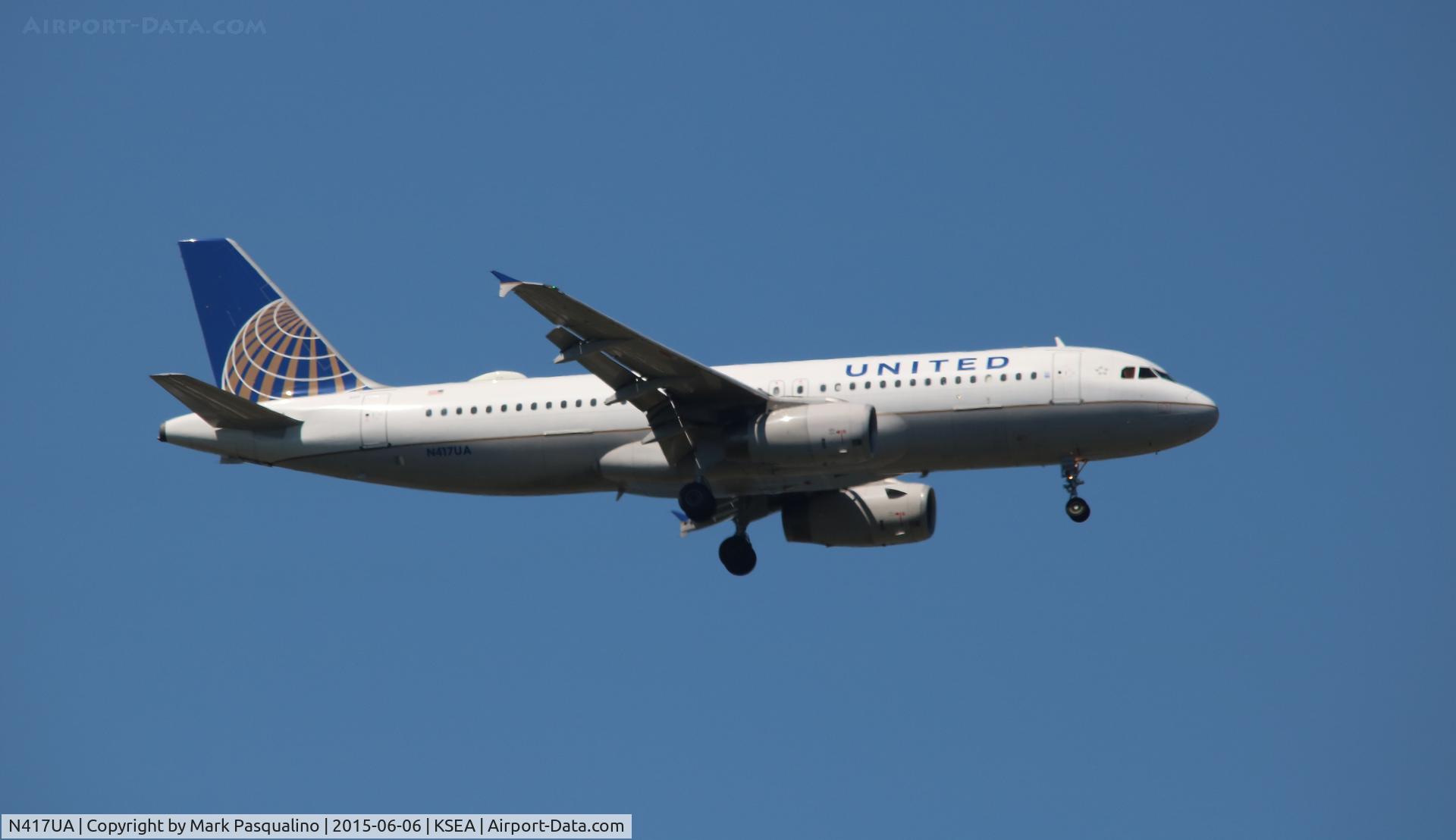N417UA, 1994 Airbus A320-232 C/N 483, Airbus A320