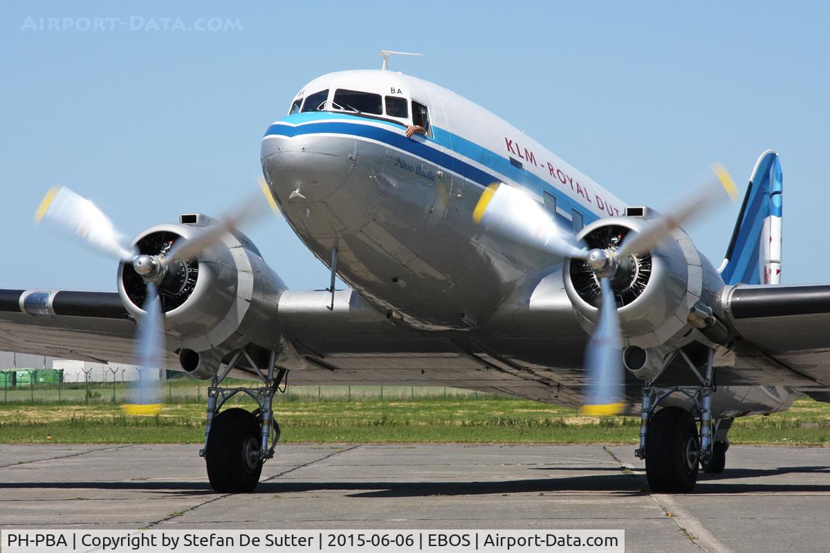 PH-PBA, 1943 Douglas DC-3C-S1C3G (C-47A-75-DL) C/N 19434, @ EBOS.