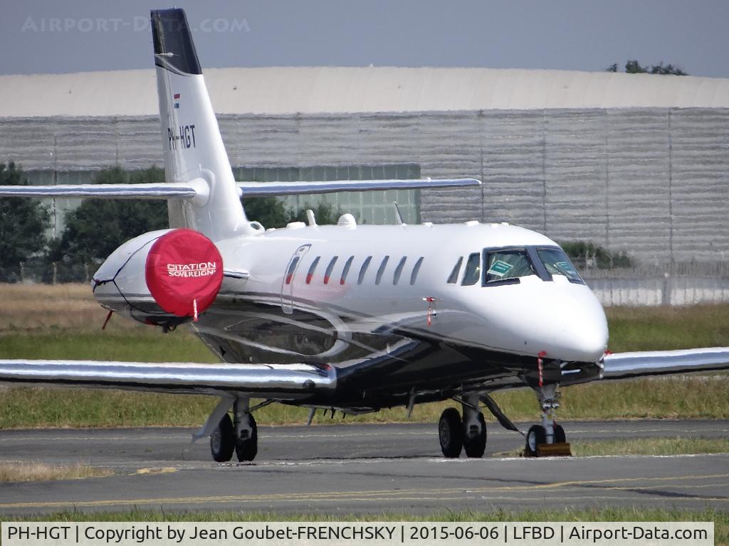 PH-HGT, 2014 Cessna 680 Citation Sovereign+ C/N 680-0530, private parking Lima