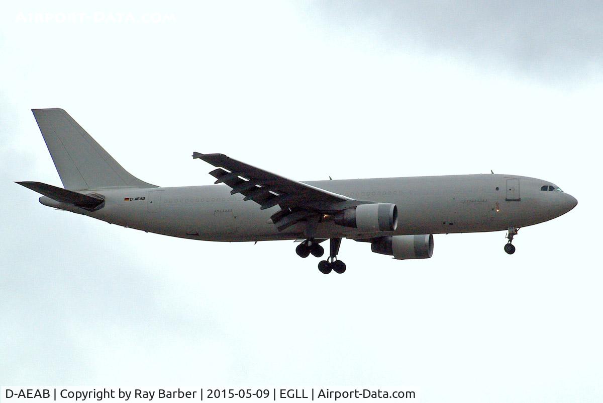 D-AEAB, 2006 Airbus A300B4-622R(F) C/N 837, Airbus A300F4-622R [837] (DHL) Home~G 09/05/2015. On approach 27L.