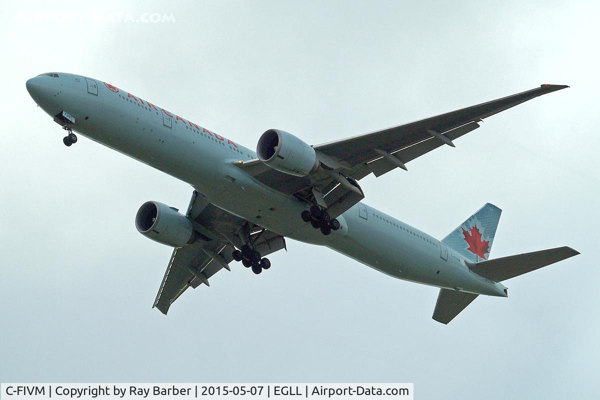 C-FIVM, 2008 Boeing 777-333/ER C/N 35251, Boeing 777-333ER [35251] (Air Canada) Home~G 07/05/2015. On approach 27R.