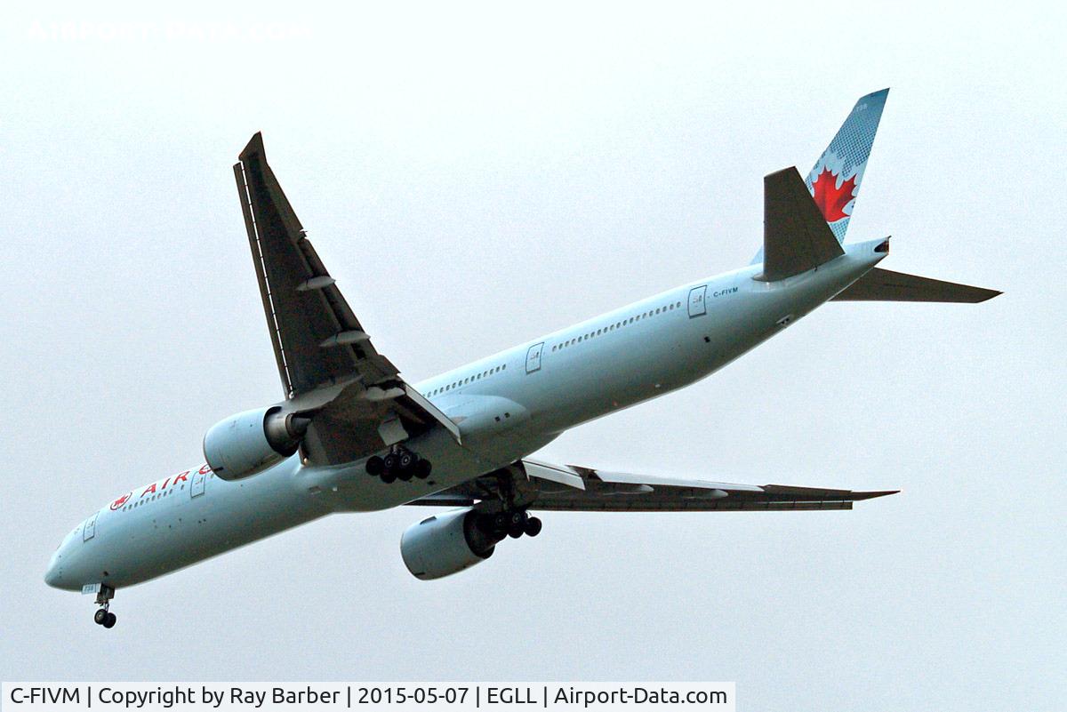 C-FIVM, 2008 Boeing 777-333/ER C/N 35251, Boeing 777-333ER [35251] (Air Canada) Home~G 07/05/2015. On approach 27R.