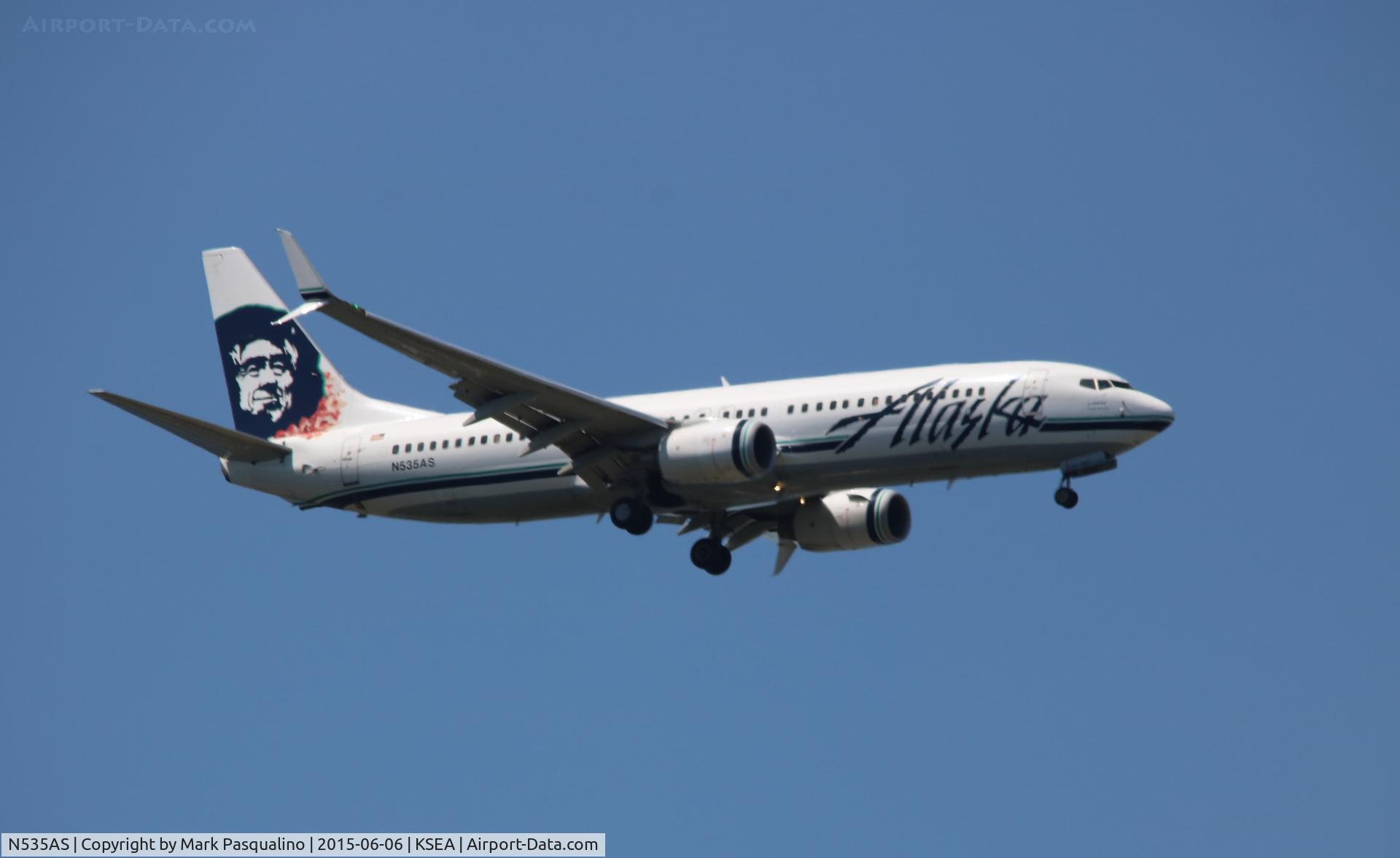 N535AS, 2011 Boeing 737-890 C/N 35200, Boeing 737-800