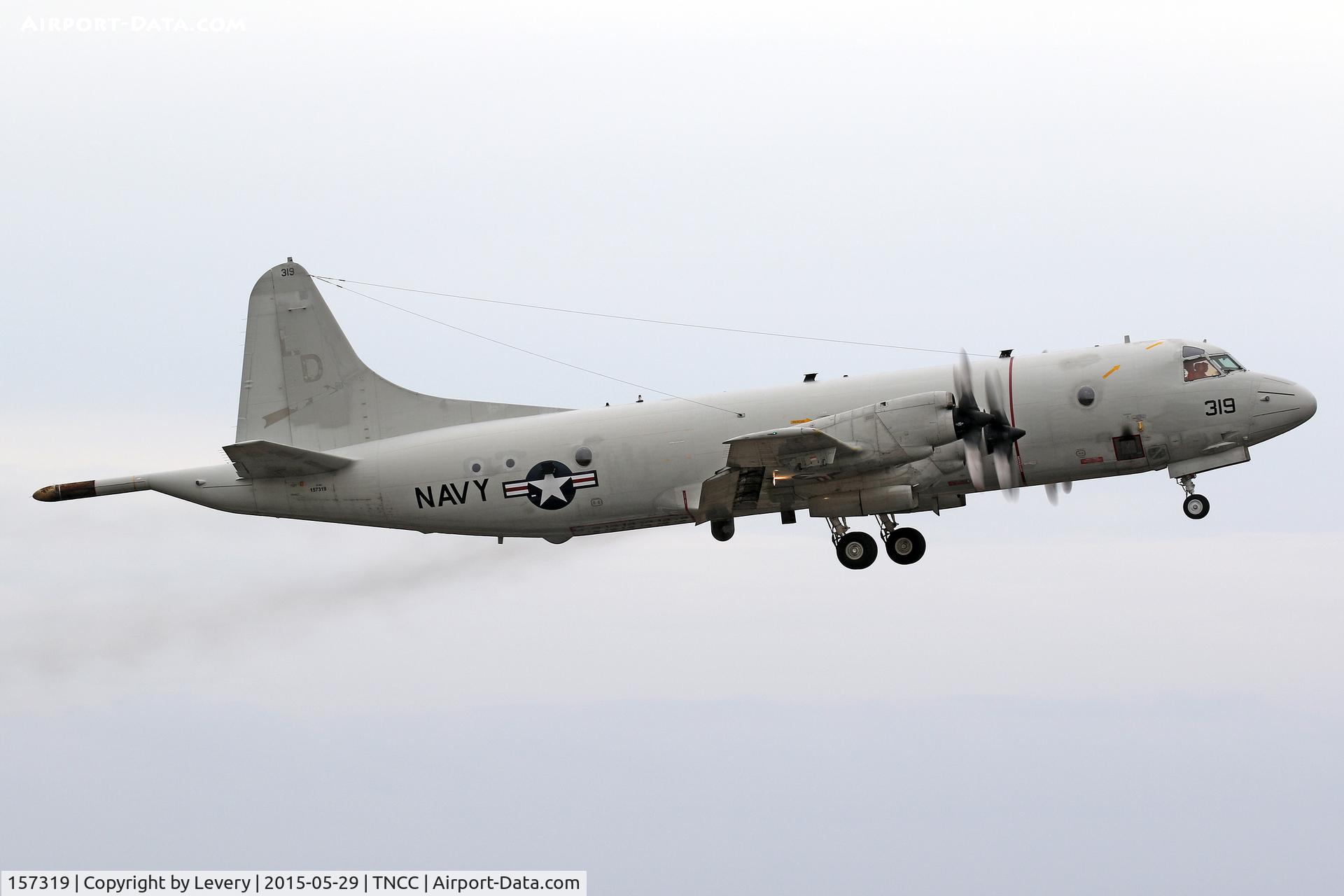 157319, Lockheed P-3C Orion C/N 285A-5534, Heading home, training finished.