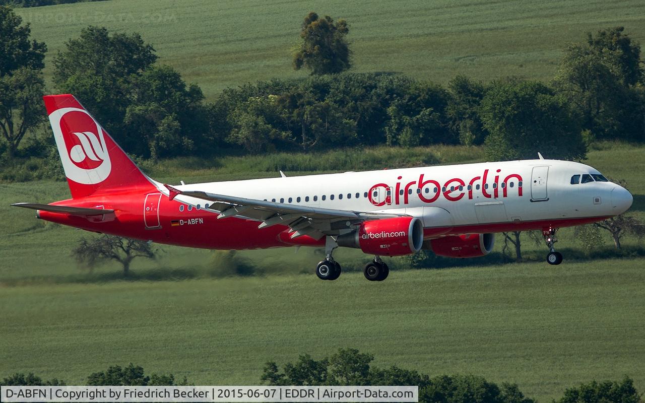 D-ABFN, 2010 Airbus A320-214 C/N 4510, on final RW09, inbound from Palma