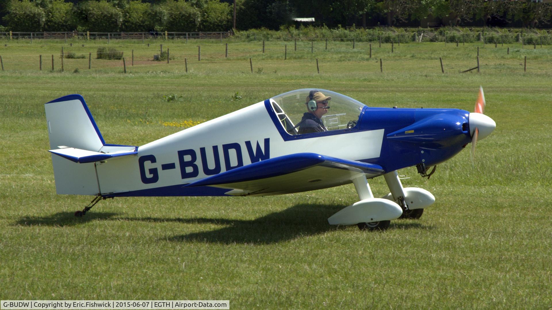 G-BUDW, 1992 Brugger MB-2 Colibri C/N PFA 043-10644, 2. G-BUDW at Shuttleworth Flying Day and LAA Party in the Park, June 2015.