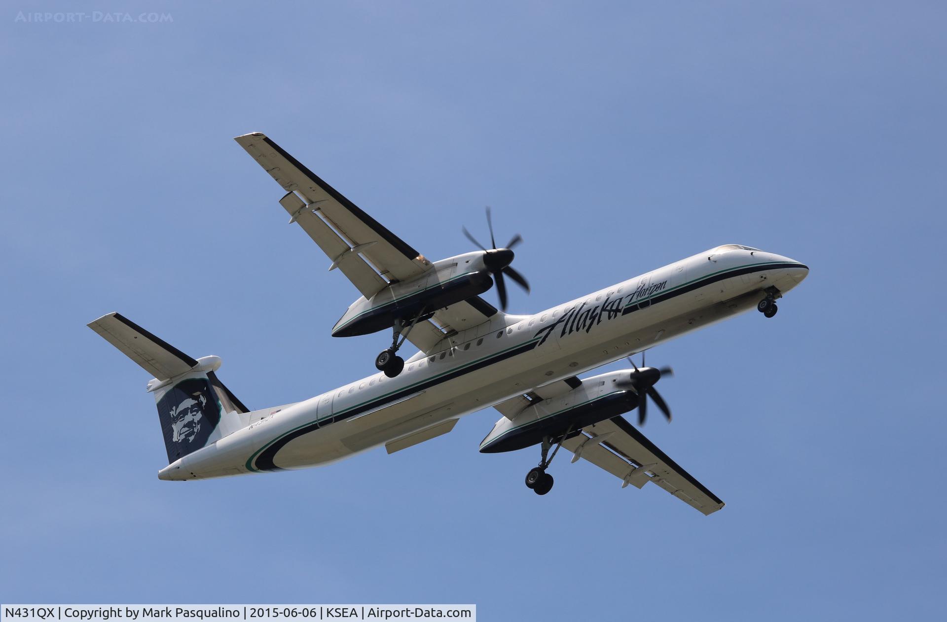 N431QX, 2007 Bombardier DHC-8-402 Dash 8 C/N 4164, DHC-8-402