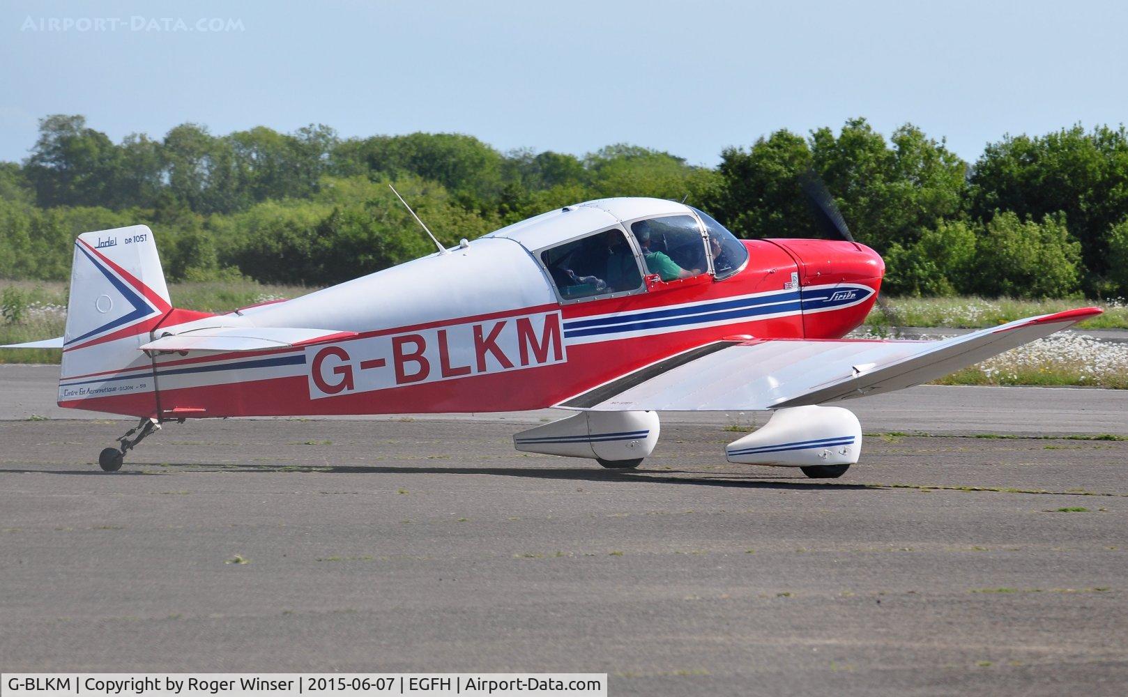 G-BLKM, 1963 CEA Jodel DR-1051 Sicile C/N 519, Visiting Jodel Ambassadeur.