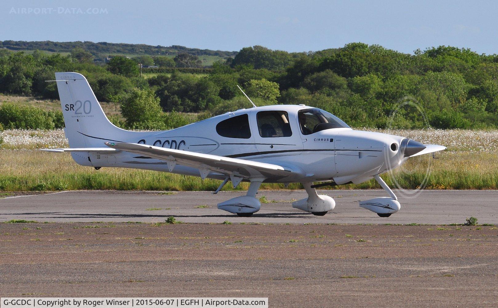 G-GCDC, 2008 Cirrus SR20 G3 C/N 2008, Resident SR20 aircraft.