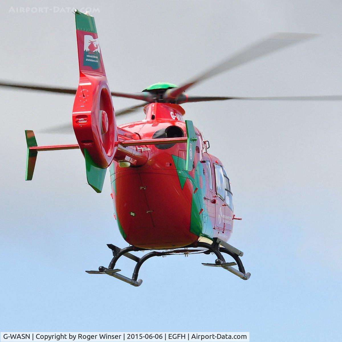 G-WASN, 2008 Eurocopter EC-135T-2+ C/N 0746, Resident Wales Air Ambulance helicopter (Helimed 57).