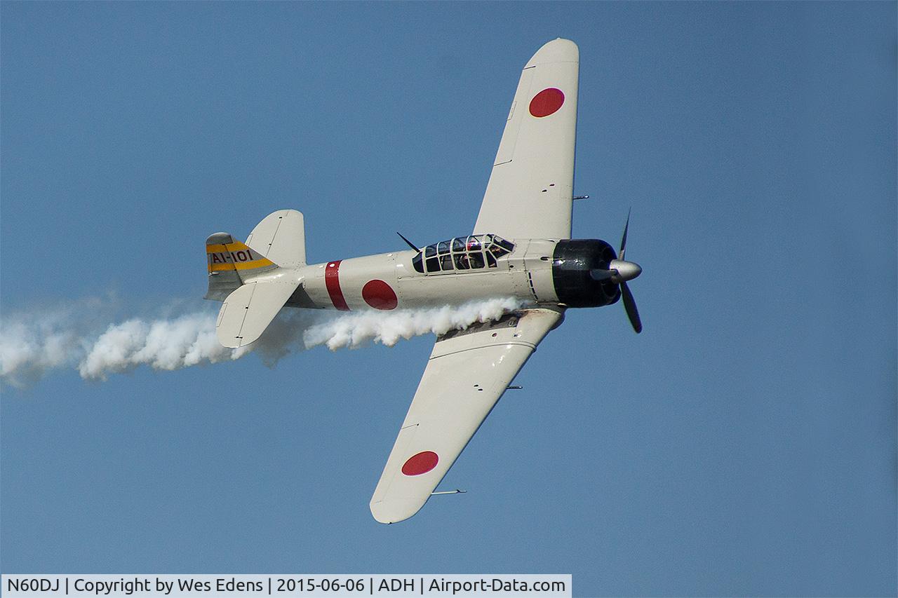 N60DJ, 1952 Canadian Car & Foundry Harvard Mk.4 C/N CCF4-264, Taken at air show Ada, Oklahoma June, 2015.