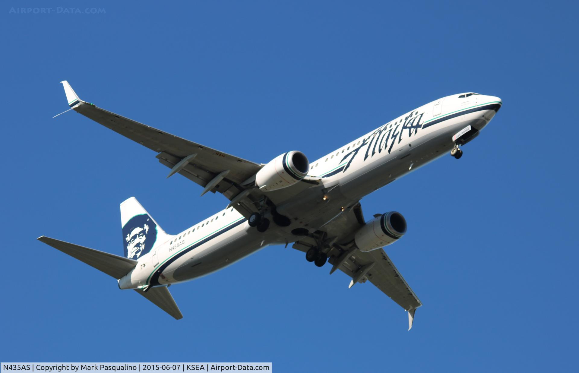 N435AS, 2013 Boeing 737-990/ER C/N 43292, Boeing 737-900