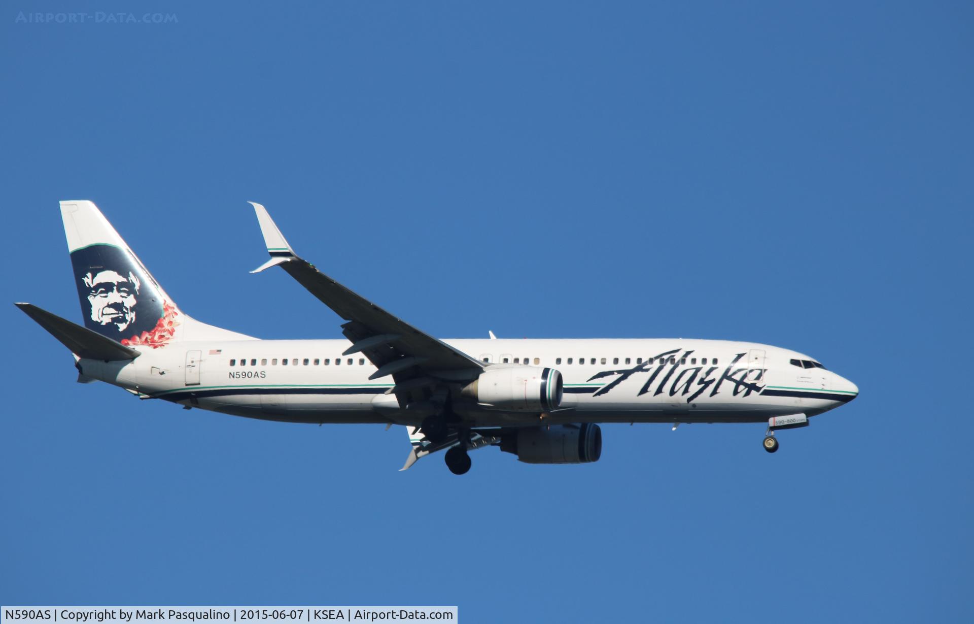 N590AS, 2008 Boeing 737-890 C/N 35687, Boeing 737-800