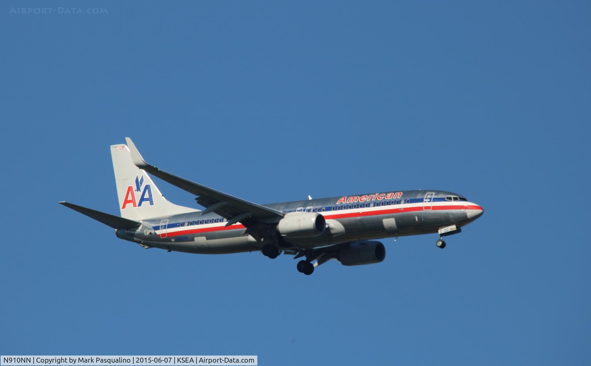 N910NN, 2012 Boeing 737-823 C/N 31160, Boeing 737-800
