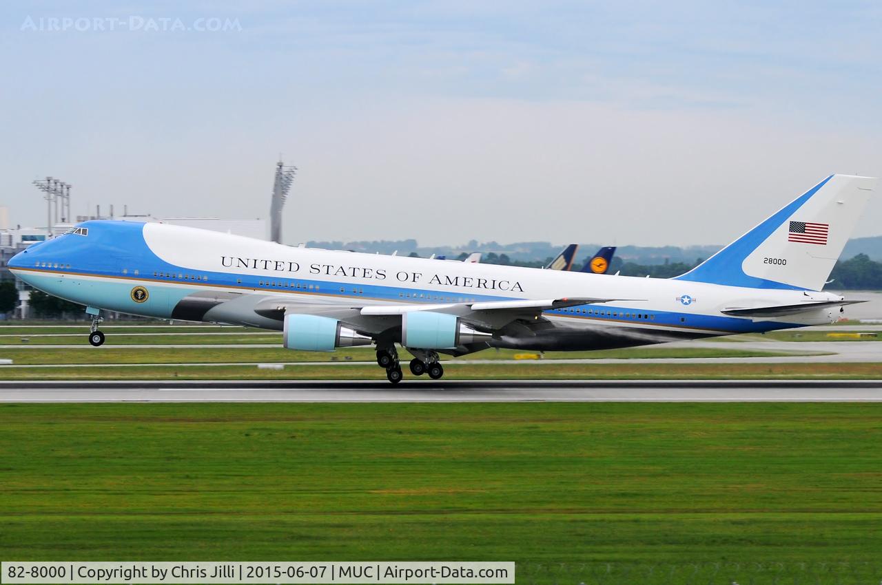 82-8000, 1987 Boeing VC-25A (747-2G4B) C/N 23824, United States of America - United States Air Force (USAF) - Air Force One