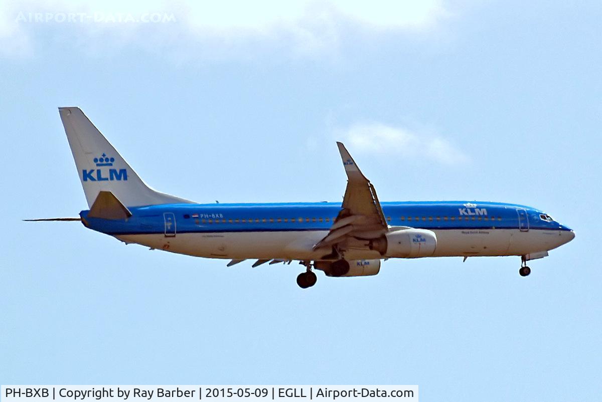 PH-BXB, 1999 Boeing 737-8K2 C/N 29132, Boeing 737-8K2 [29132] (KLM Royal Dutch Airlines) Home~G 09/05/2015. On approach 27L.
