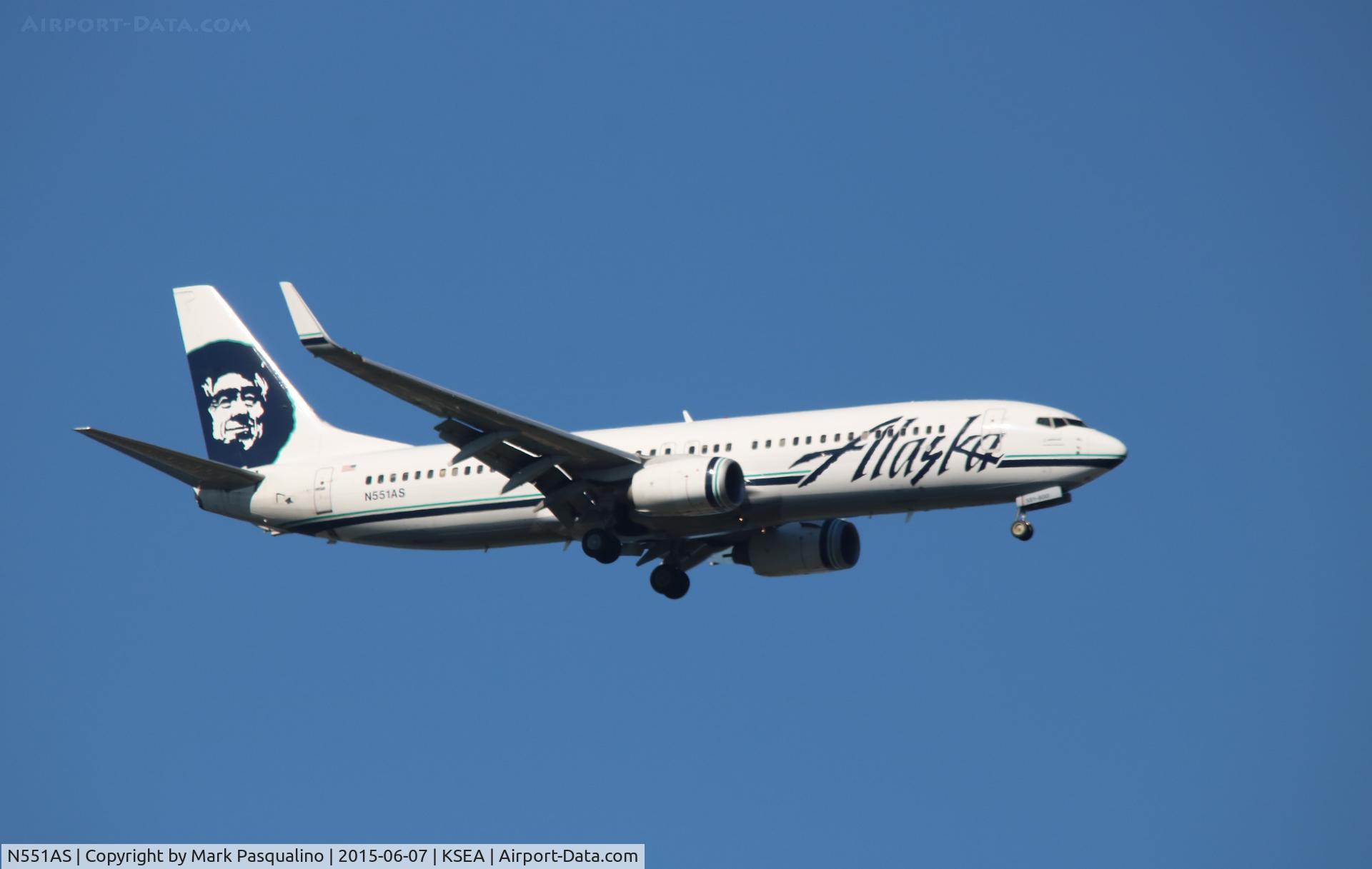 N551AS, 2006 Boeing 737-890 C/N 34593, Boeing 737-800