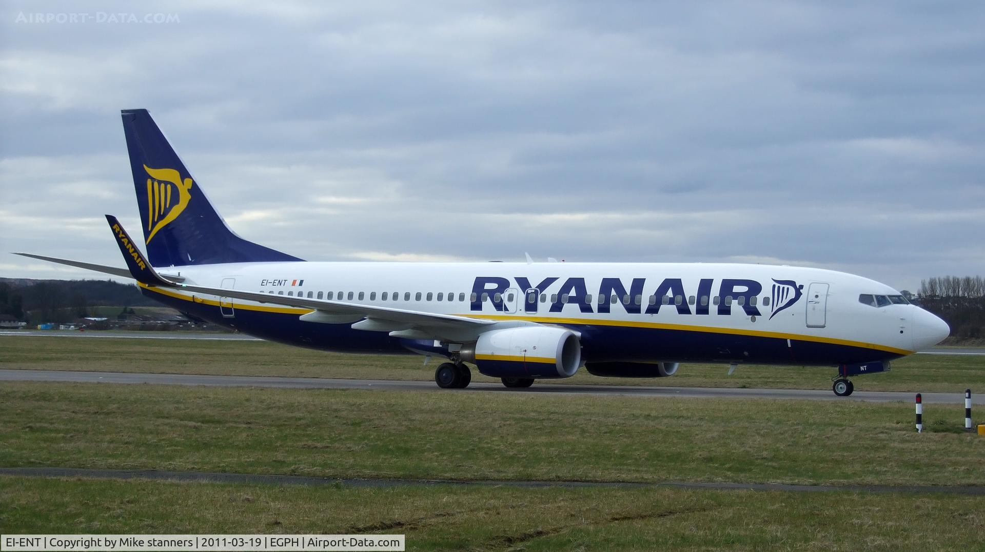 EI-ENT, 2010 Boeing 737-8AS C/N 35040, Ryanair B737-8AS