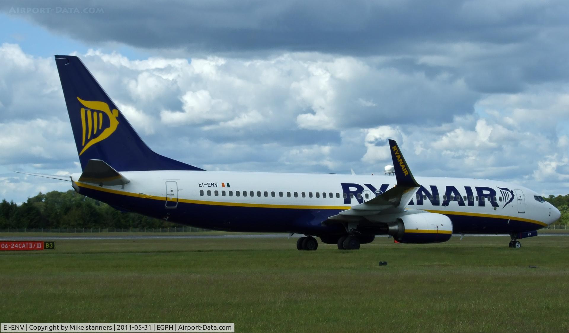 EI-ENV, 2010 Boeing 737-8AS C/N 35039, Ryanair B737-8AS
