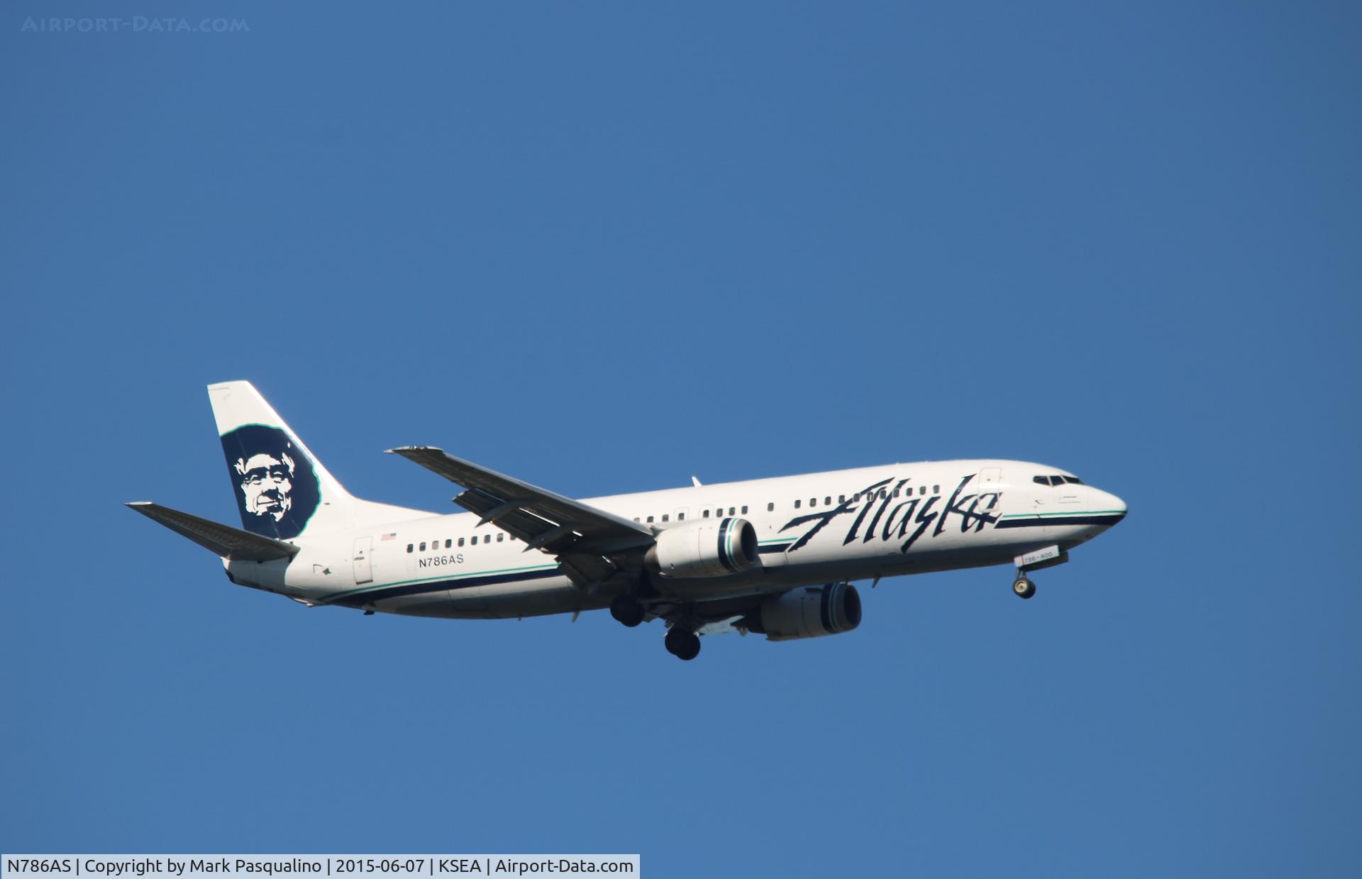 N786AS, 1990 Boeing 737-4S3 C/N 24795, Boeing 737-400