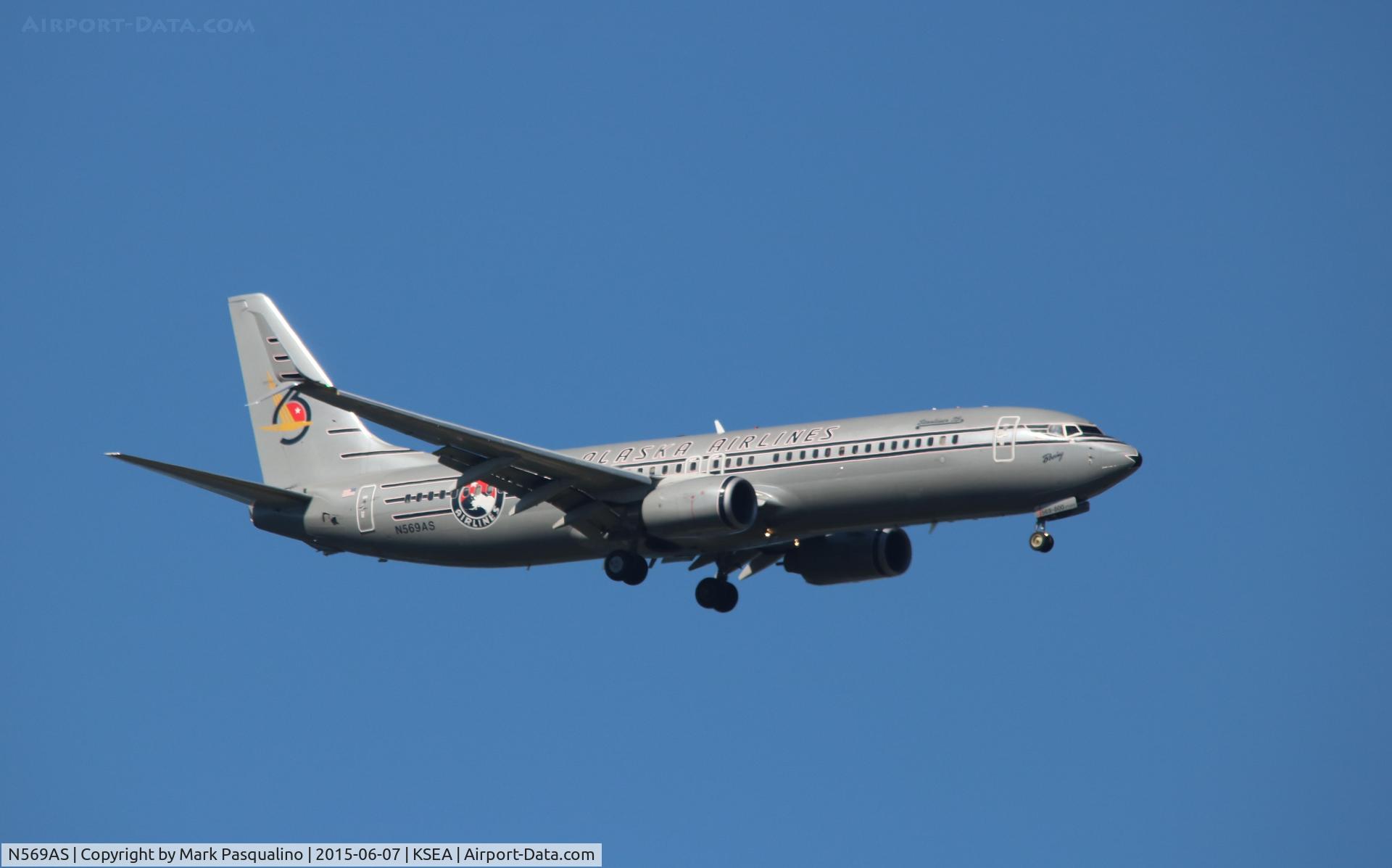 N569AS, 2007 Boeing 737-890 C/N 35184, Boeing 737-800