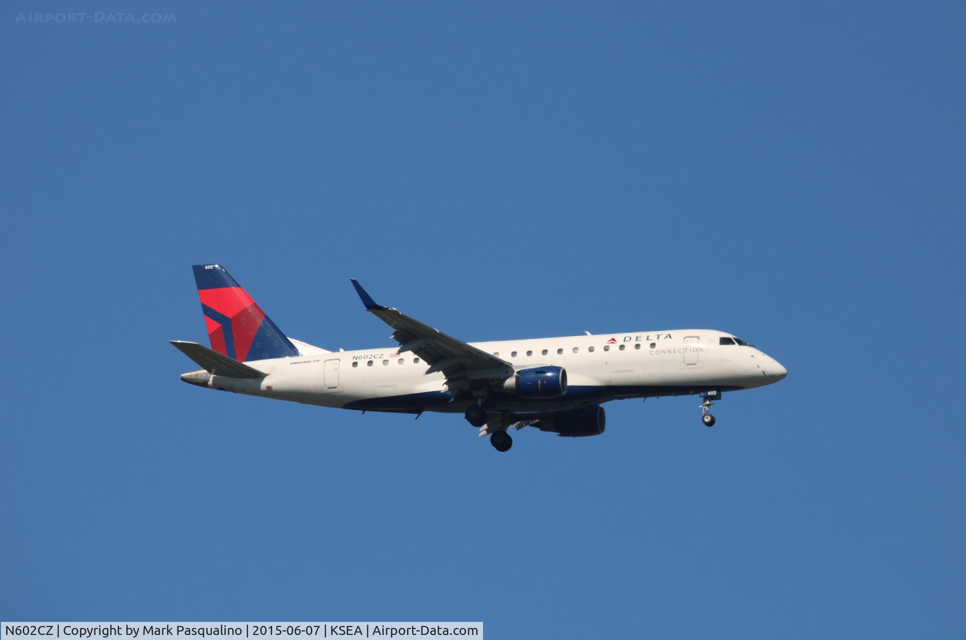 N602CZ, 2007 Embraer 175LR (ERJ-170-200LR) C/N 17000171, ERJ 170-200 LR