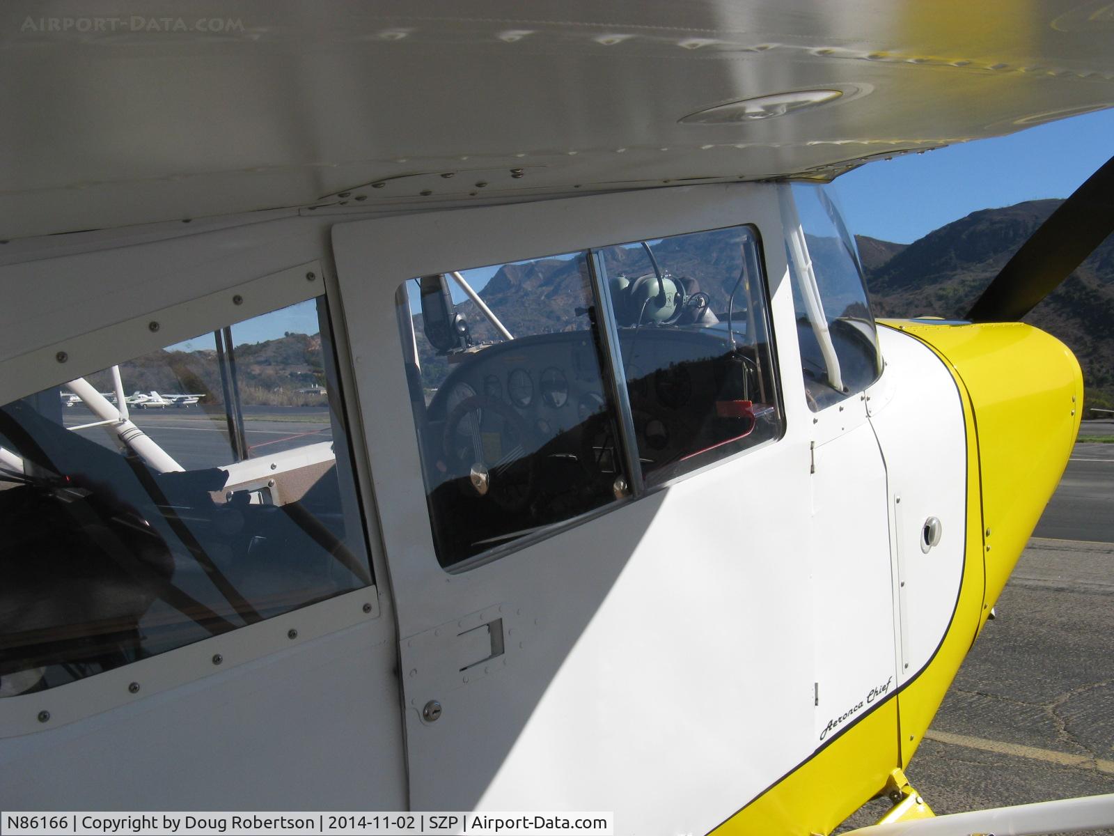 N86166, 1946 Aeronca 11AC Chief C/N 11AC-595, 1946 Aeronca 11AC CHIEF, Continental C65 65 Hp, side by side seating, panel