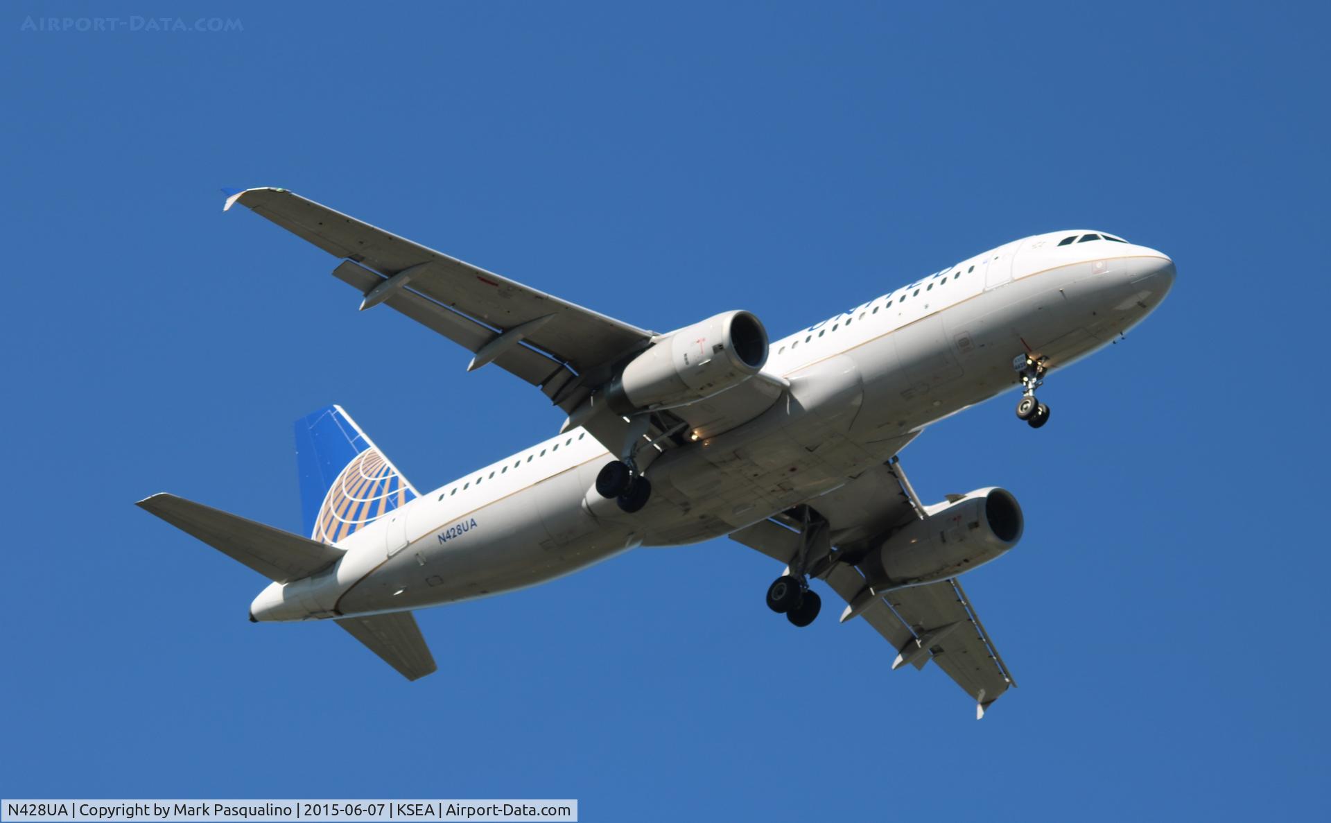 N428UA, 1995 Airbus A320-232 C/N 523, Airbus A320