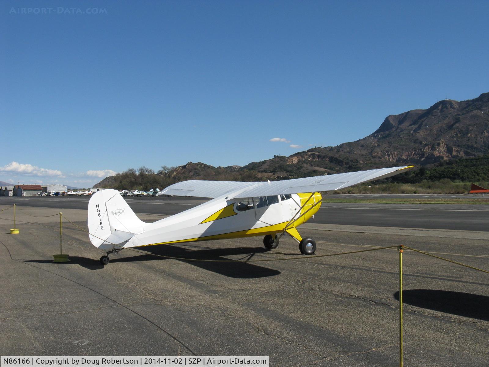 N86166, 1946 Aeronca 11AC Chief C/N 11AC-595, 1946 Aeronca 11AC CHIEF, Continental C65 65 Hp
