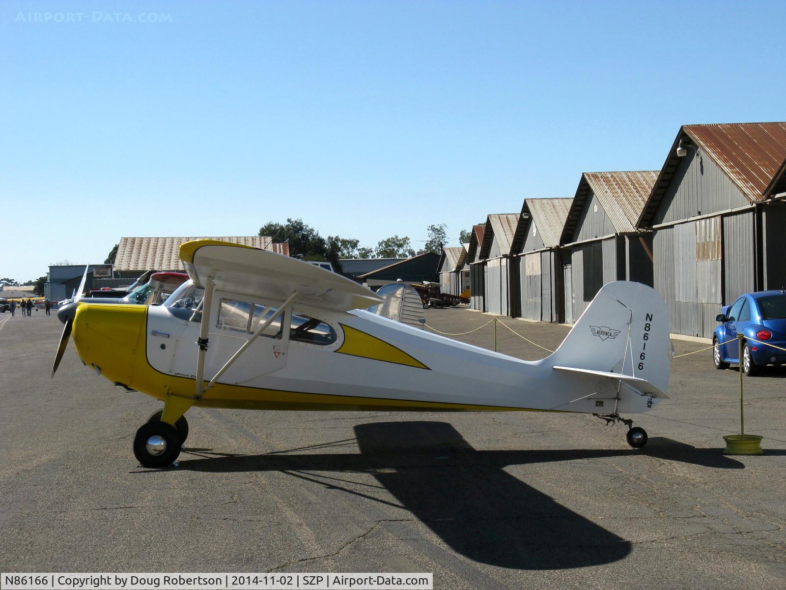 N86166, 1946 Aeronca 11AC Chief C/N 11AC-595, 1946 Aeronca 11AC CHIEF, Continental C65 65 Hp