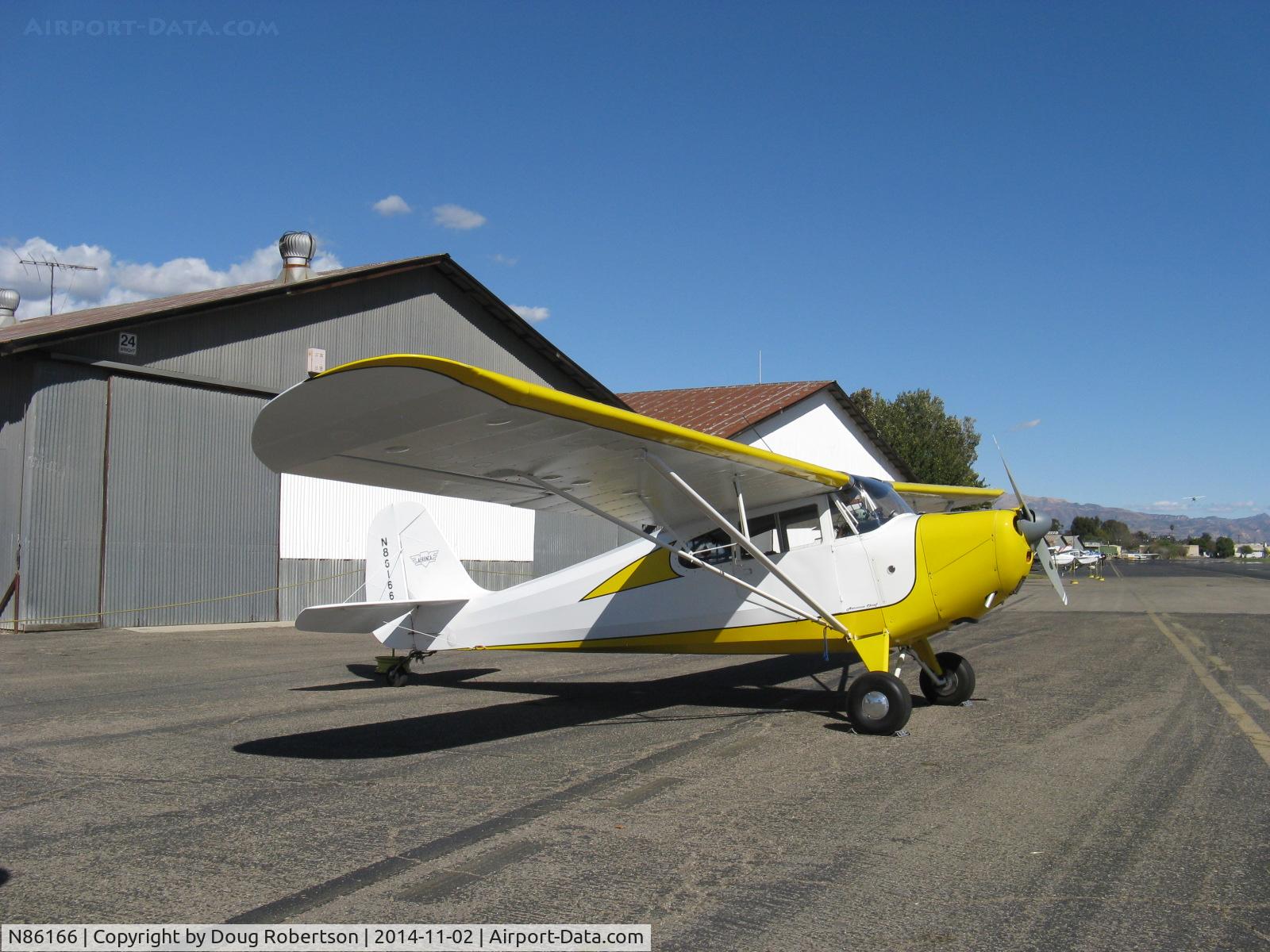 N86166, 1946 Aeronca 11AC Chief C/N 11AC-595, 1946 Aeronca 11AC CHIEF, Continental C65 65 Hp, two-place side by side seating