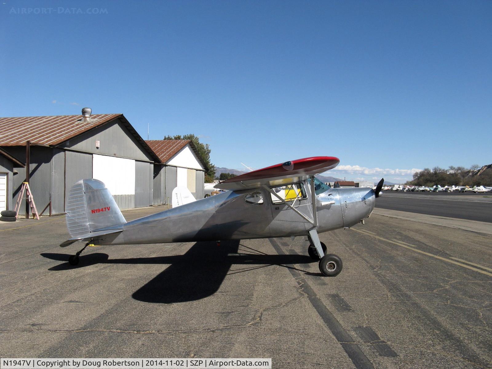 N1947V, 1947 Cessna 120 C/N 14239, 1947 Cessna 120, Continental C85 85 hp