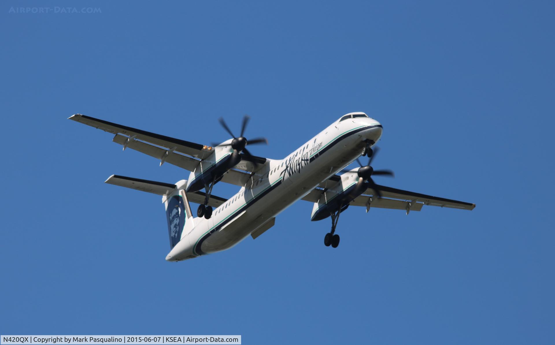 N420QX, 2007 Bombardier DHC-8-402 Dash 8 C/N 4147, DHC-8-402