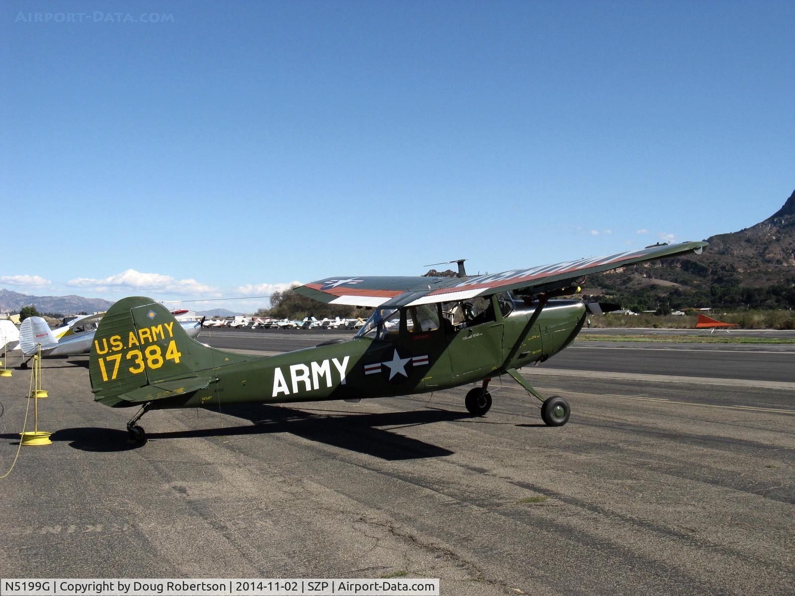 N5199G, 1953 Cessna 305A C/N 22118, 1953 Cessna 305A O-1 BIRD DOG, Continental O-470-11 213 Hp