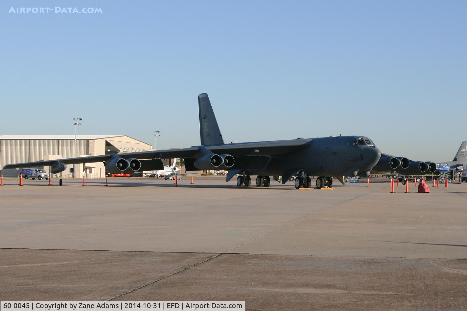 60-0045, 1960 Boeing B-52H Stratofortress C/N 464410, At the 2014 Wings Over Houston Airshow