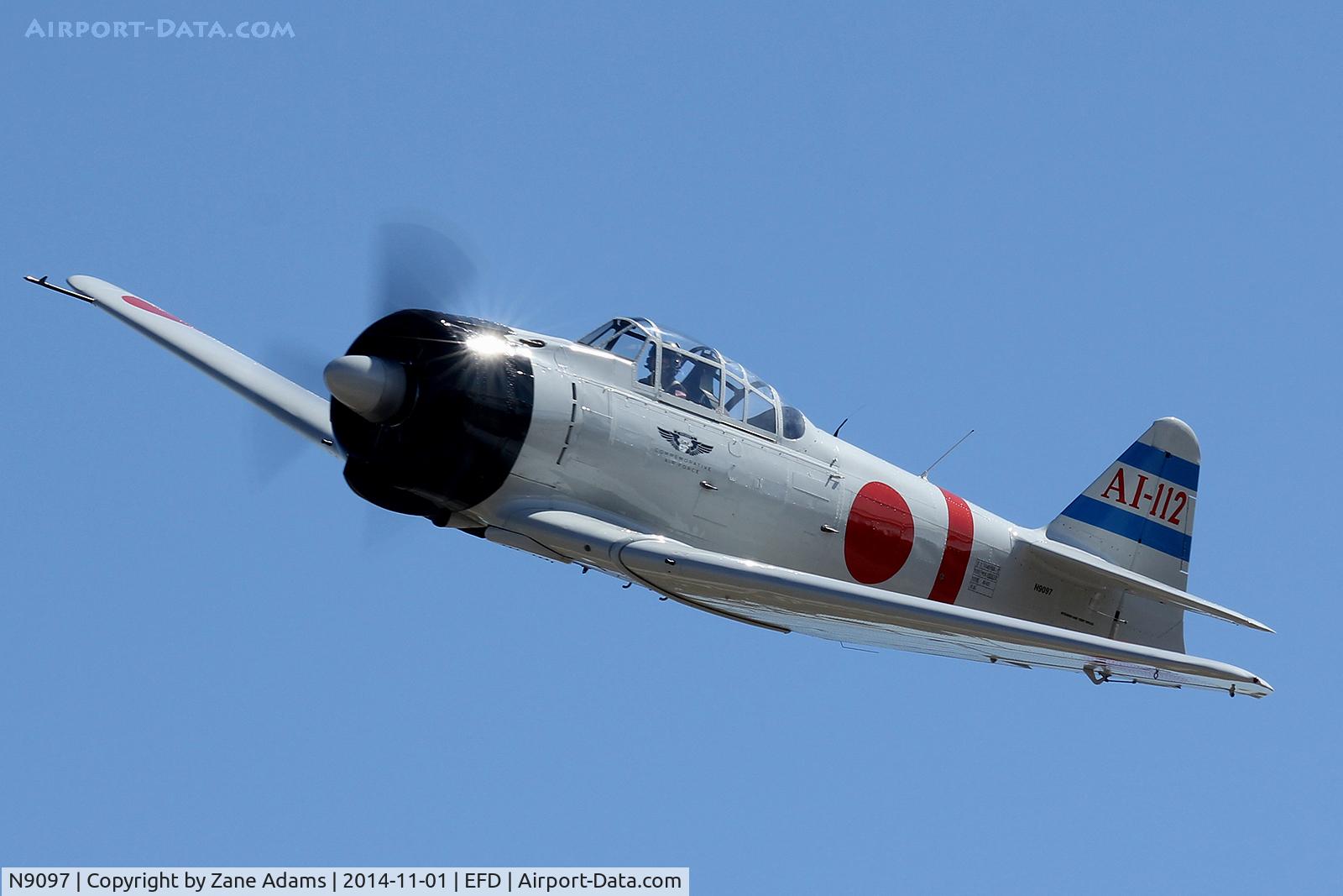 N9097, 1952 Canadian Car & Foundry Harvard MK IV C/N CCF4-158, At the 2014 Wings Over Houston Airshow