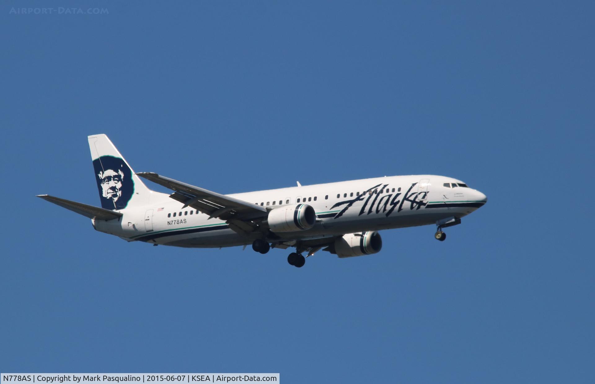 N778AS, 1994 Boeing 737-4Q8 C/N 25110, Boeing 737-400