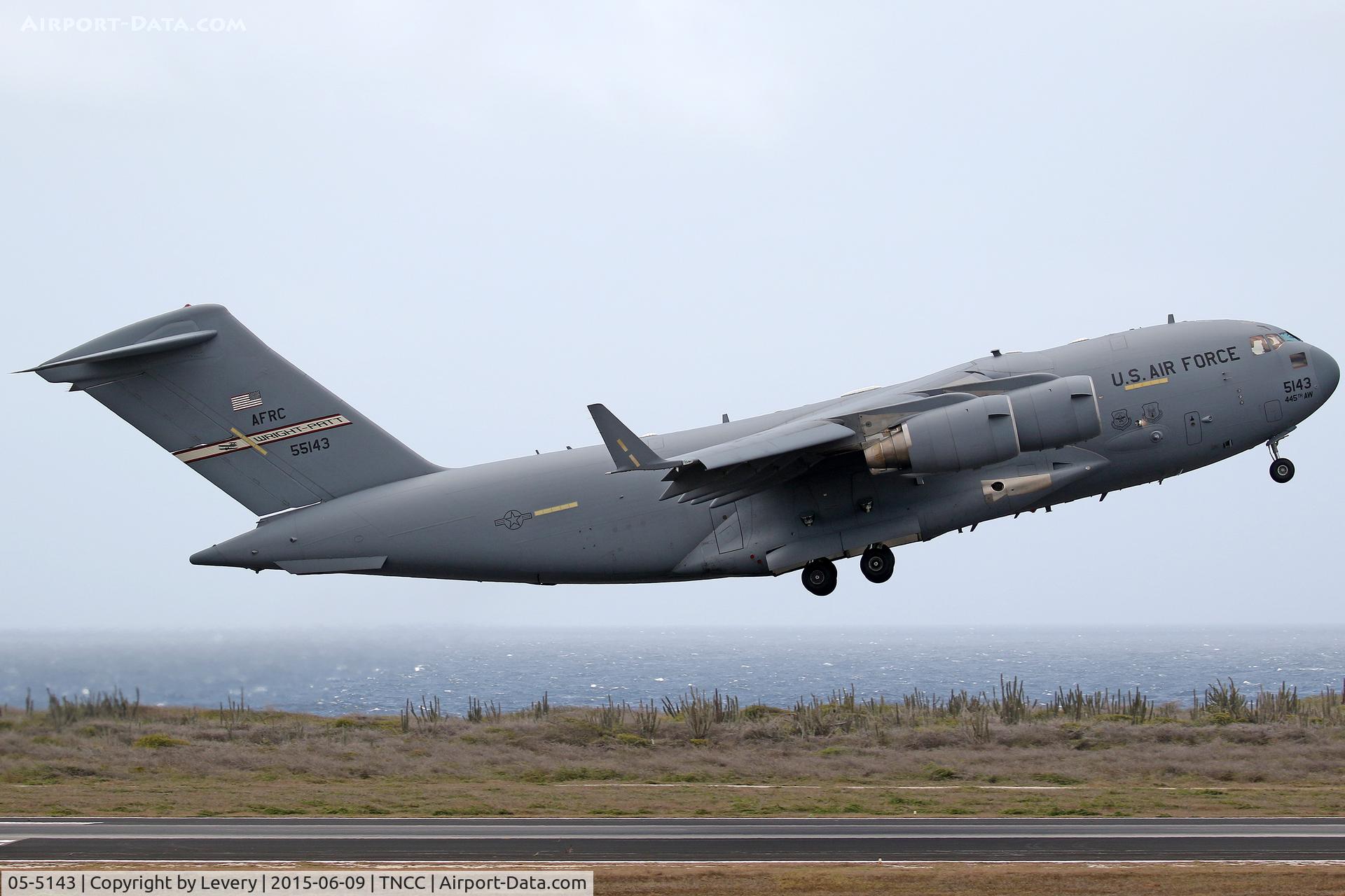 05-5143, 2005 Boeing C-17A Globemaster III C/N 50151/F150/P143, Off to TINKER AFB