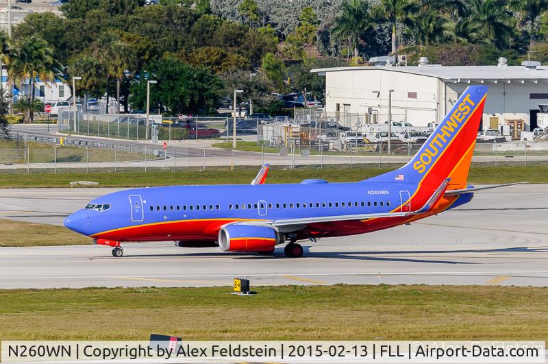 N260WN, 2006 Boeing 737-7H4 C/N 32518, Ft. Lauderdale