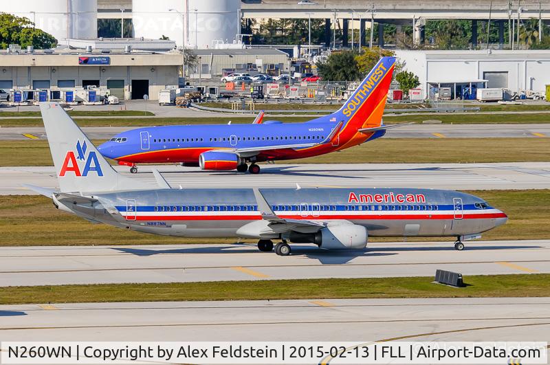 N260WN, 2006 Boeing 737-7H4 C/N 32518, Ft. Lauderdale