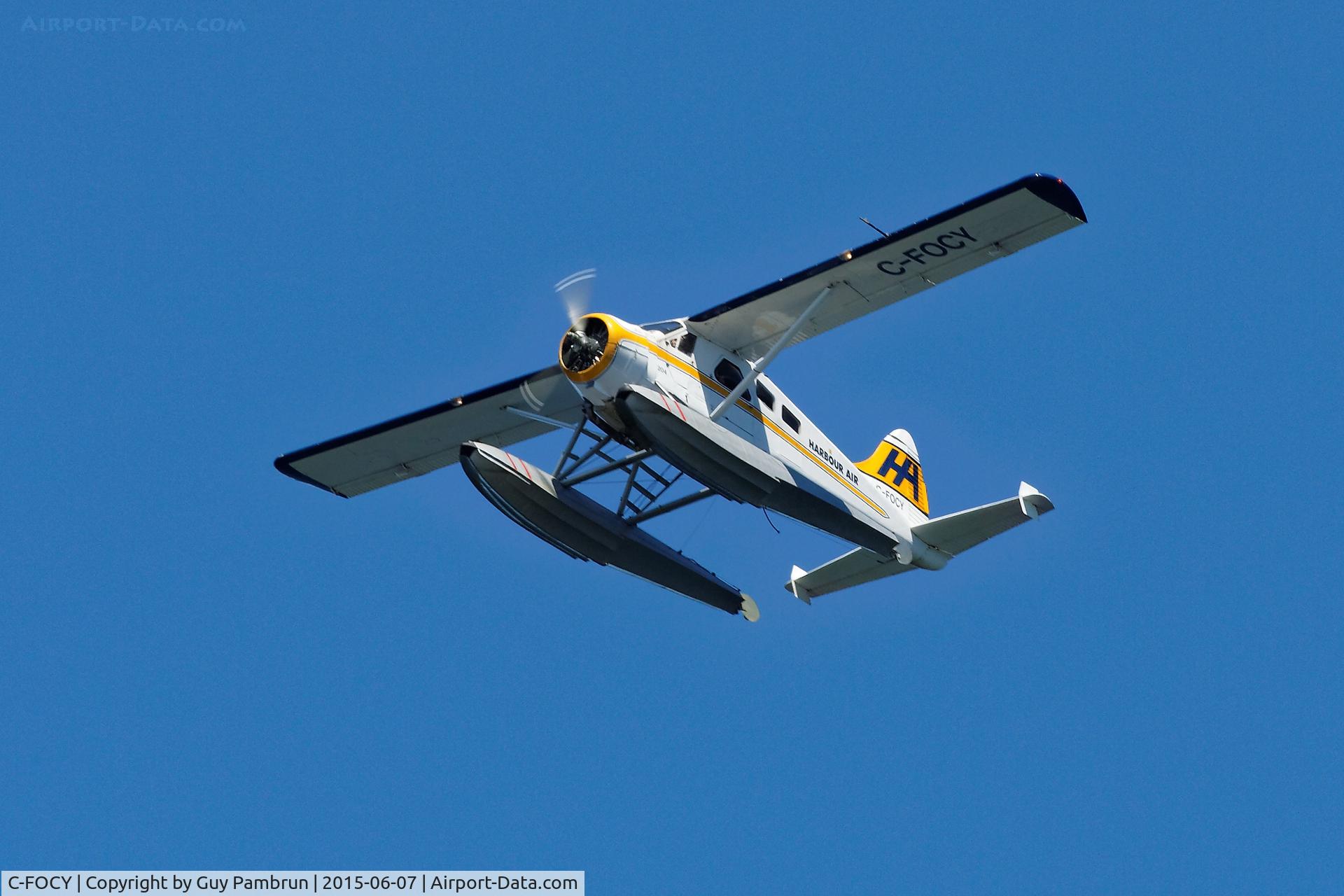 C-FOCY, 1950 De Havilland Canada DHC-2 Beaver Mk.1 C/N 79, En-route to Nanaimo from Vancouver