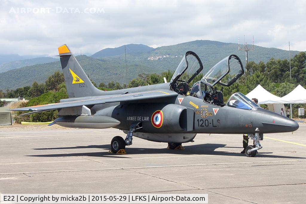 E22, Dassault-Dornier Alpha Jet E C/N E22, Parked